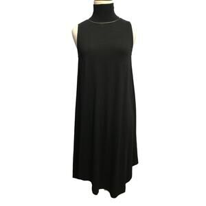 Rag & Bone Size Small Black Knit Sleeveless Nova Dress Wool Silk Blend